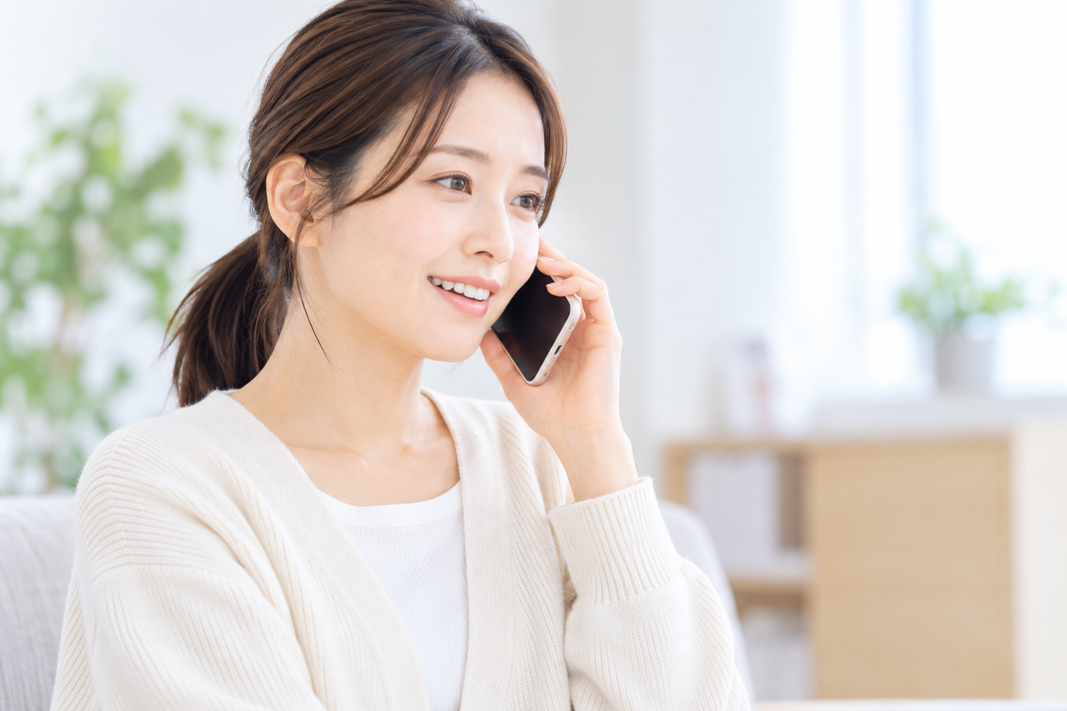 来院前に電話で相談するイメージ