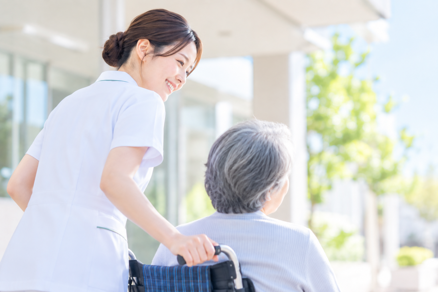 患者さまに寄り添うケアのイメージ